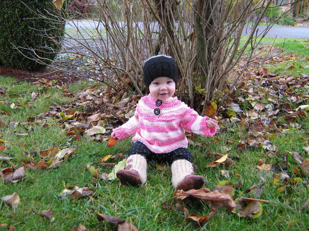 Super comfy, slouch baby, 100% cotton, Peppermint candy pink, baby pull over sweater - OOAK - Ready to Ship
